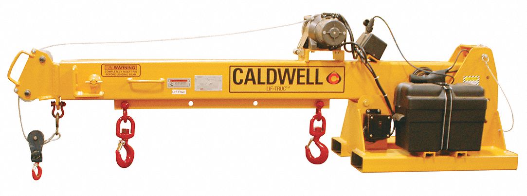 Precision Forklift Boom 2 500 lb Yellow