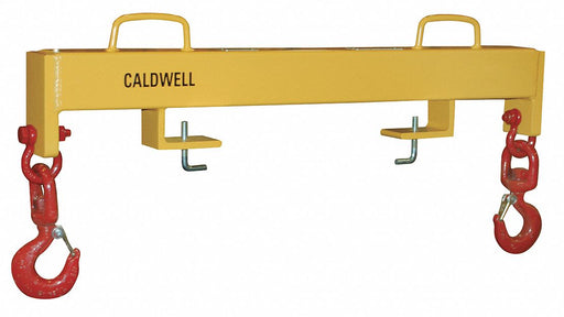 Forklift Lifting Beam 4 000 lb Yellow