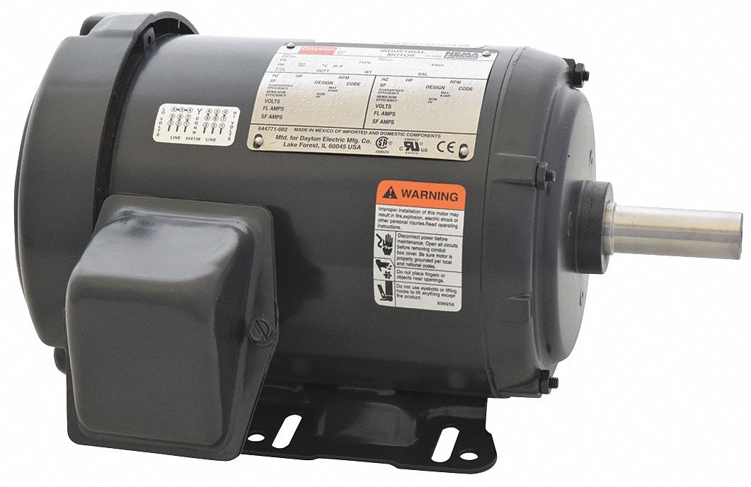 GP Motor 3 HP 3 510 RPM 208-230/460V