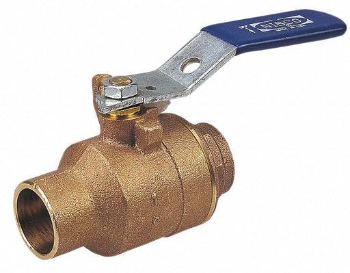Manual 2-Way Ball Valve Comp Bronze