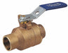 Manual 2-Way Ball Valve Comp Bronze