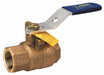 Manual 2-Way Ball Valve NPT Bronze