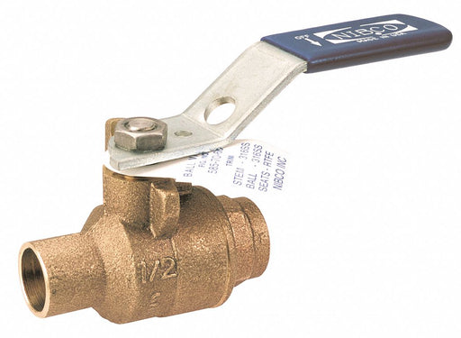 Manual 2-Way Ball Valve Comp Bronze