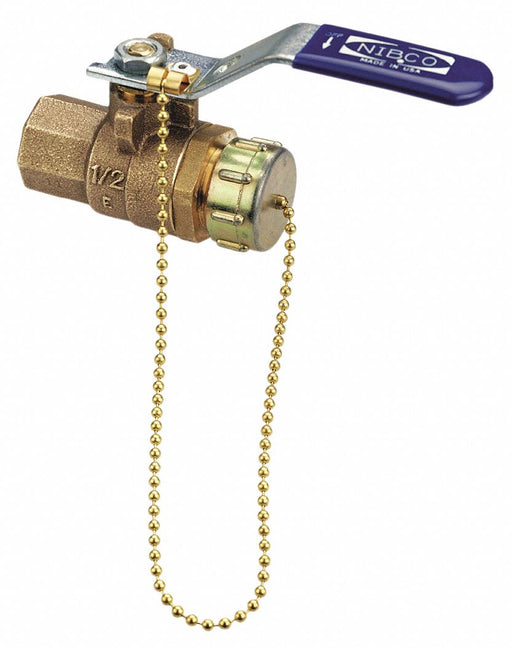 Manual 2-Way Ball Valve NPT Bronze