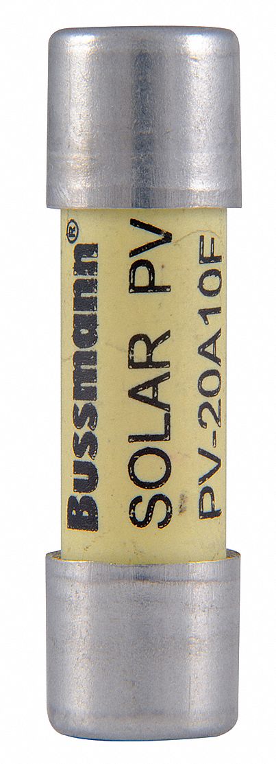 SolarFuse Cyl 2A 1kVDC 33kA gPV PV-F