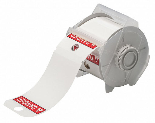 Pre-Cut Label Stock Roll White Gloss