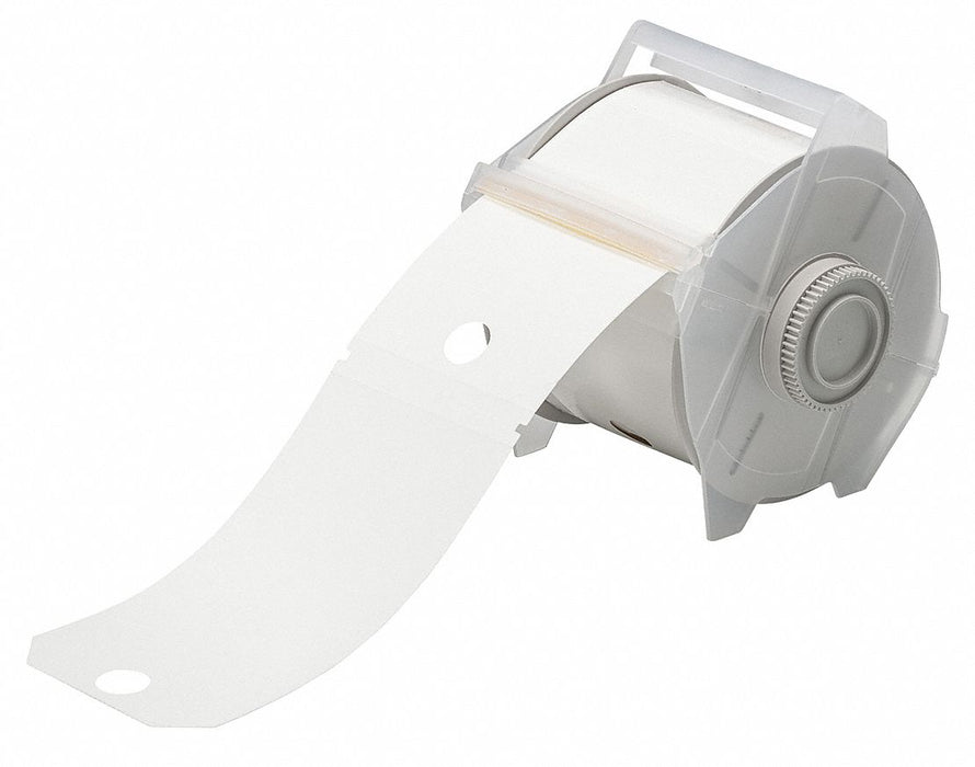 Pre-Cut Label Stock Roll White Gloss