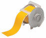 Pre-Cut Label Stock Roll Yellow Gloss