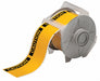 Pre-Cut Label Stock Roll Yellow Gloss