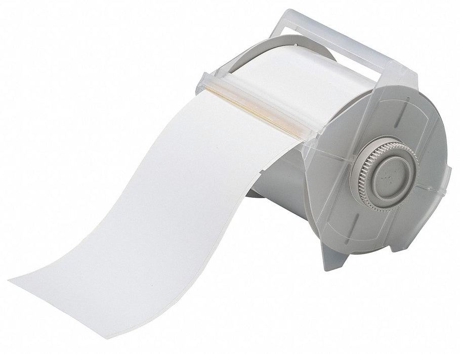 Pre-Cut Label Stock Roll White Gloss