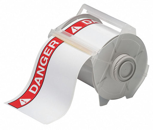 Pre-Cut Label Stock Roll White Gloss