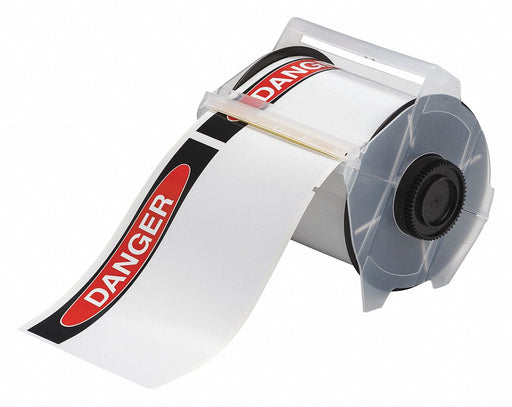 Pre-Cut Label Stock Roll White Gloss