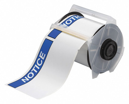 Pre-Cut Label Stock Roll White Gloss