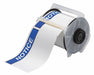 Pre-Cut Label Stock Roll White Gloss