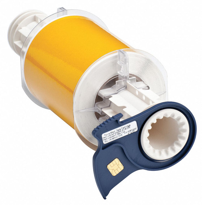 ContinuousLabelStock Yellow Gloss 4inW