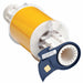 ContinuousLabelStock Yellow Gloss 4inW