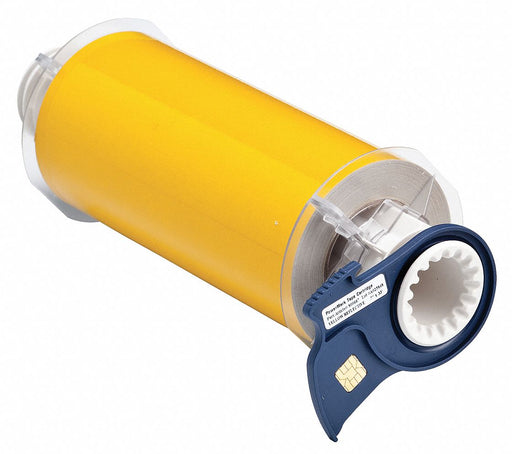 ContinuousLabelStock Yellow Gloss 7inW