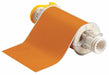 ContinuousLabelStock Ochre Gloss 6inW