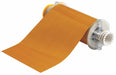 ContinuousLabelStock Ochre Gloss 7inW