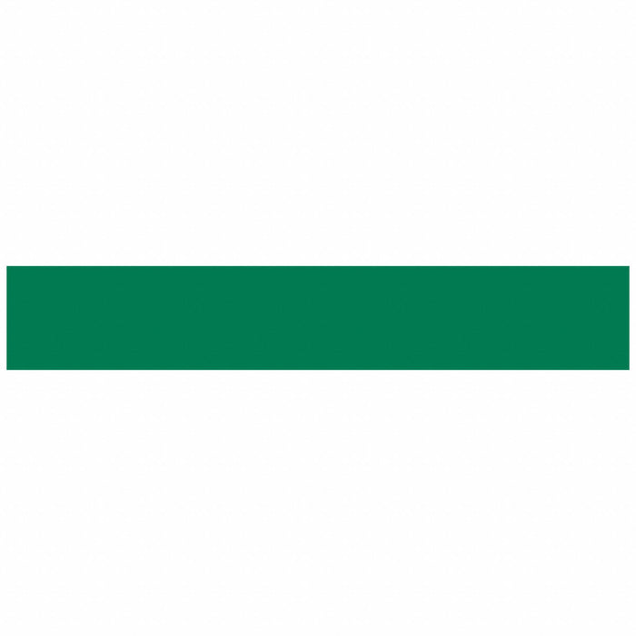 Identification Label Green Vinyl
