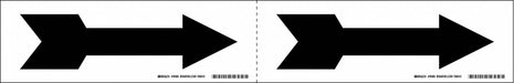Pipe Marker (Arrow) 2 1/4in H 7in W