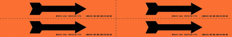 Pipe Marker (Arrow) 1 1/8in H 7in W