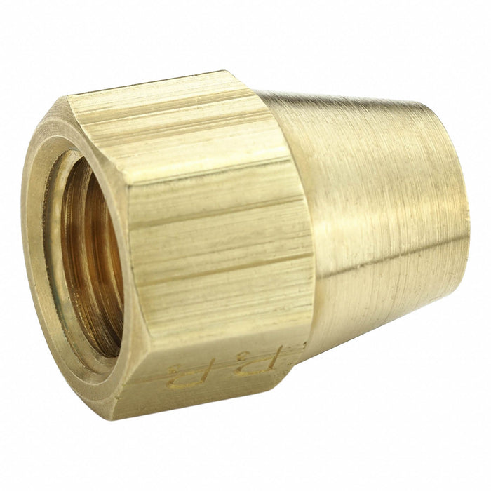 Flared Fitting Nut Brass 3/4 in