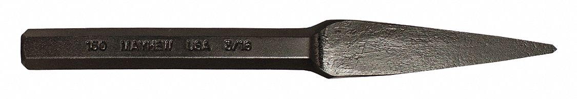 Cape Chisel 3/16 in x 5-5/8 in Steel