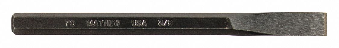 Cold Chisel 3/8 in x 5-1/4 in Steel BO