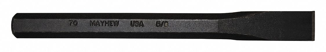 Cold Chisel 5/8 in x 6-1/2 in Steel BO