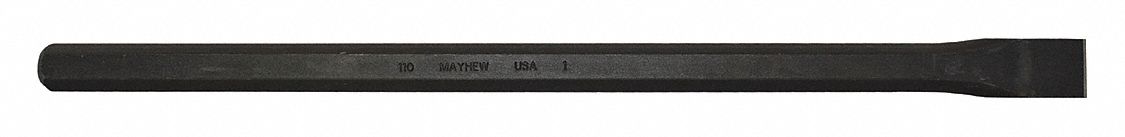 Cold Chisel 1 in x 12 in Steel BO