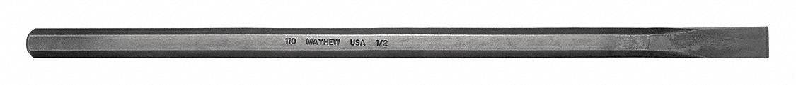 Cold Chisel 1/2 in x 12 in Steel BO