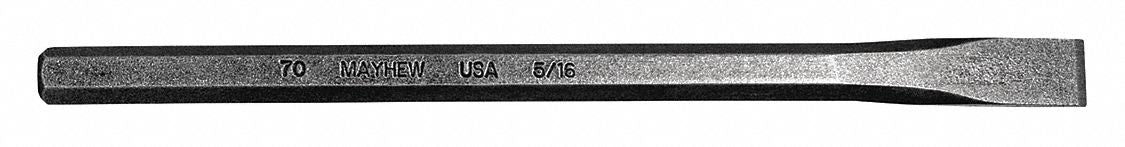 Cold Chisel 5/16 in x 5 in Steel