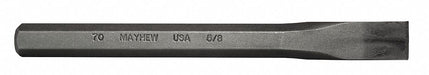 Cold Chisel 5/8 in x 6-1/2 in Steel
