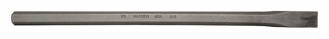 Cold Chisel 5/8 in x 12 in Steel