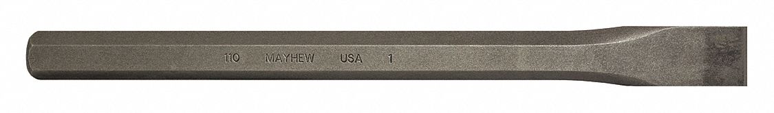 Cold Chisel 1 in x 12 in Steel