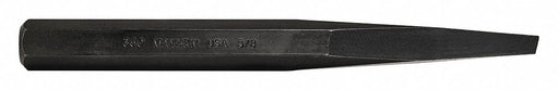 Diamond Point Chisel 3/8in x 7in Steel