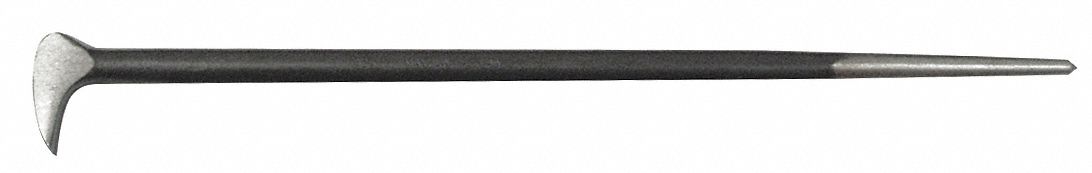 Ladyfoot Pry Bar 12 in L Steel Black