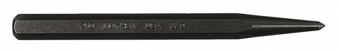 Center Punch 5 in L Steel Black Oxide
