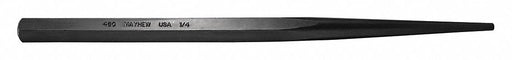 Line Punch 15in L 1/4in Tip Steel BO
