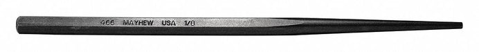 Line Punch 8in L 1/8in Tip Steel