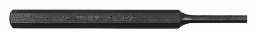 Pin Punch 5-1/4in L 3/16in Tip Steel BO
