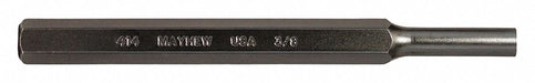 Pin Punch 6in L 3/8in Tip Steel BO