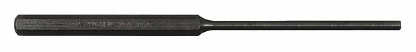 Pin Punch 8in L 3/16in Tip Steel BO