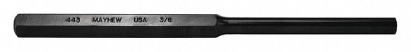 Pin Punch 8in L 3/8in Tip Steel BO