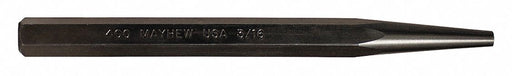 Solid Punch 5in L 3/16in Tip Steel BO