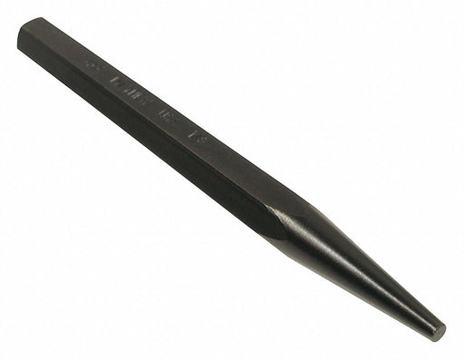 Solid Punch 6in L 5/16in Tip Steel BO