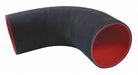 Hose 12in L 3in Dia Silicone Black
