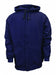 H3395 FR Zip Hooded Sweatshirt Navy 2XL
