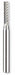 Carving Bit Cylinder 1/8 Shank Dia